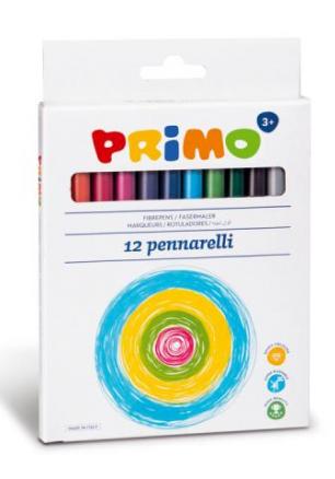 Флумастери PRIMO 12 цвята