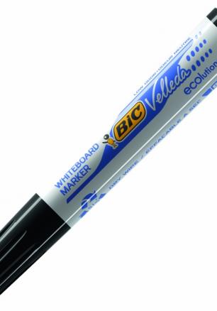 Маркер за бяла дъска BIC Eco Velleda 1701 объл връх, 1.5 мм, черен