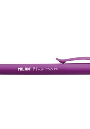 Химикалка MILAN авт., P1 Touch Colours 1.0 мм, лилава