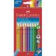 Цветни моливи Faber-Castell Colour GRIP акварелни 12 цвята