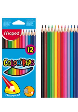 Мапед COLOR PEPS 12 цвята