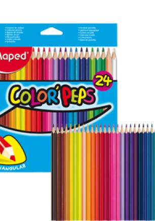 Мапед COLOR PEPS 24 цвята
