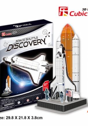 Cubic Fun Пъзел 3D Space Series Shuttle Discovery 87ч.