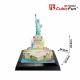 Cubic Fun Пъзел 3D Statue of Liberty 37ч. LED base