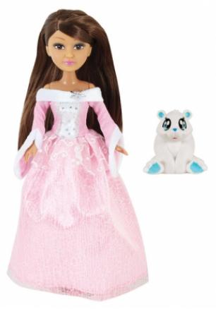 Sparkle Girlz Кукла Зимна Принцеса с домашен любимец