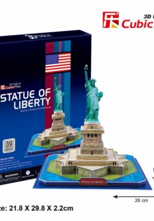 Cubic Fun Пъзел 3D Statue of Liberty (U.S.A) 30ч.