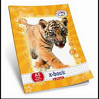 Tетрадки комплект от 5 броя A5/20л. тесни и широки