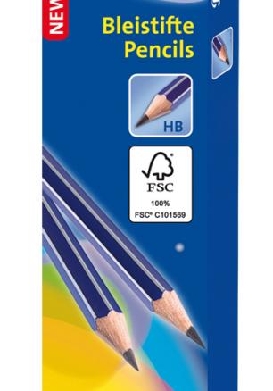 Черни графитни моливи HB 12 броя