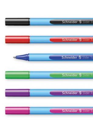 Химикалка Schneider Slider Touch XB червена