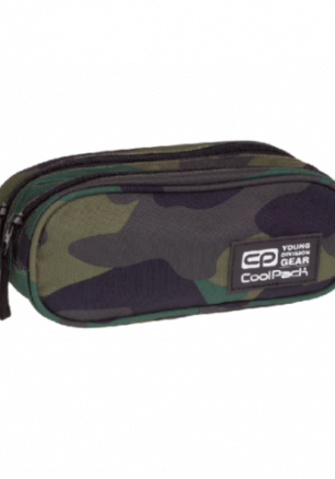 CoolPack Clever Camouflage несесер с два ципа Classic