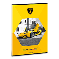 Lamborghini тетрадка А4