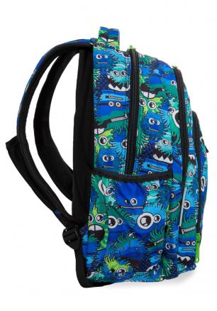 РАНИЦА COOLPACK - STRIKE USB - WIGGLY EYES BLUE
