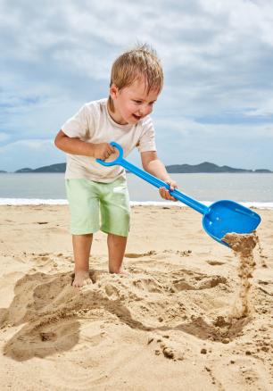 Лопатка за пясък – синя