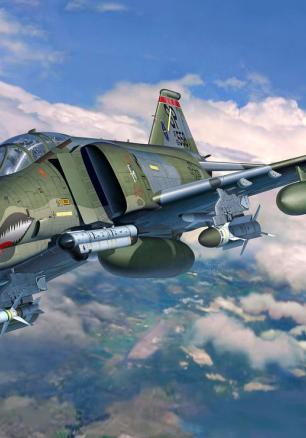Самолет F-4G Дивата невестулка – сглобяем модел