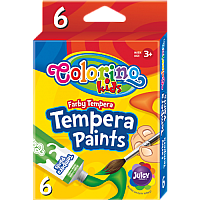 COLORINO KIDS ТЕМПЕРНИ БОИ 6 ЦВЯТА В ТУБИ