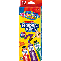 COLORINO KIDS ТЕМПЕРНИ БОИ 12 ЦВЯТА В ТУБИ