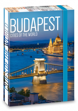 CITIES-BUDAPEST 2 А4 КУТИЯ С ЛАСТИК