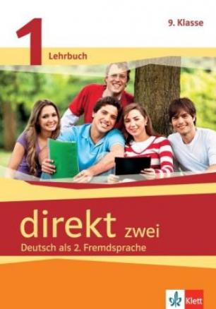 Direkt zwei 1, 9 Klasse, Deutsch als 2. Fremdsprache - Учебник и учебна тетрадка по немски + 2 CD