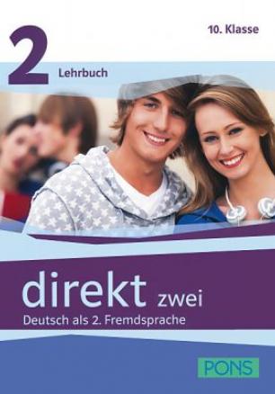 Direkt zwei 2, 10 Klasse, Deutsch als 2. Fremdsprache - Учебник и учебна тетрадка по немски език + 2 CD