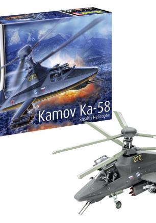 Въртолет Камов Ka-58 Стелд – сглобяем модел