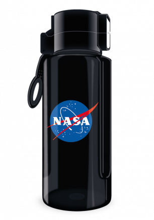 БУТИЛКА ЗА ВОДА NASA BLACK 650ML - ARS UNA BPA FREE