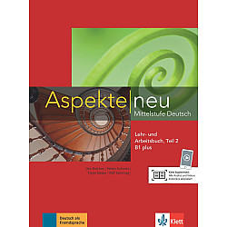 Aspekte neu B1 plus Lehr-und Arbeitsbuch Teil 2 mit CD