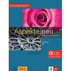 Aspekte neu B2 Mittelstufe Deutsch Lehrbuch Hybride Ausgabe / Немски език - ниво B2: Учебник + код