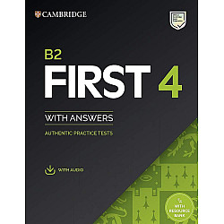 B2 First for Schools 4. Student's Book with answers, with audio, with resource bank