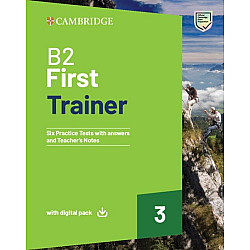 B2 First Trainer 3 Trainer with Answers with Digital Pack / Английски език: Изпитни материали с отговори + онлайн ресурси