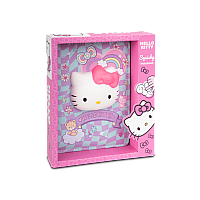 B6 Squishy тефтер 100 л. Hello Kitty Pastel_2
