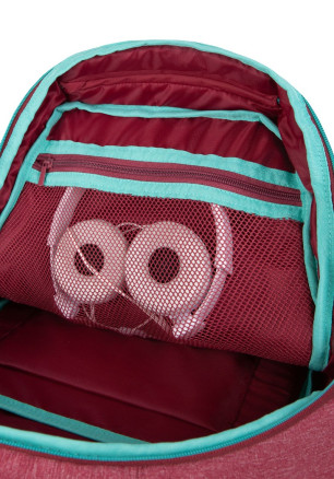 Бизнес раница CoolPack - Groove - Snow Burgundy