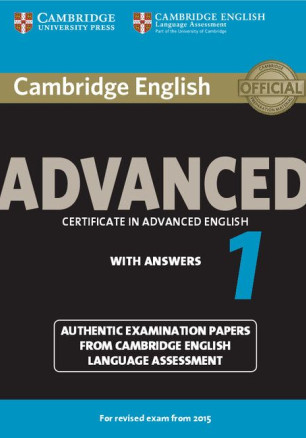 Cambridge English Advanced 1 for Revised Exam from 2015 Student's Book with Answers
