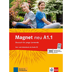 Magnet neu A1.1: Deutsch für junge Lernende. Kurs- und Arbeitsbuch mit Audio-CD