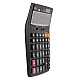 Калкулатор Deli Core E1630, настолен,12 dgt, 198х146х40 мм, черен