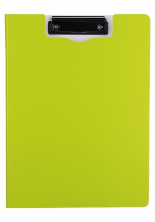 Клипборд с капак Deli Rio, EF75002, A4, Foam PP, зелен