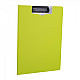 Клипборд с капак Deli Rio, EF75002, A4, Foam PP, зелен