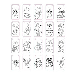 Подаръчен комплект Diakakis STITCH Activity Box, 4 маркера, 3 стр. стикери, 20 стр. за оцветяване