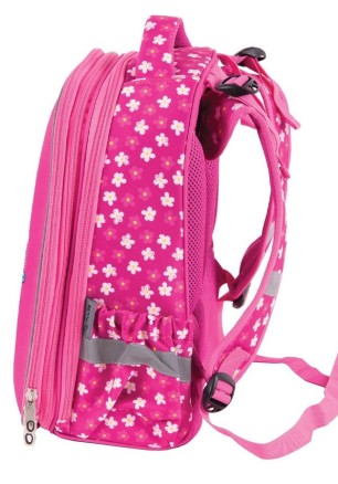 Ученическа раница PULSE Anatomic Cube Pink Owl, 2 отделения