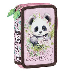 PANDA 10 несесер с 2 ципа, ПЪЛЕН