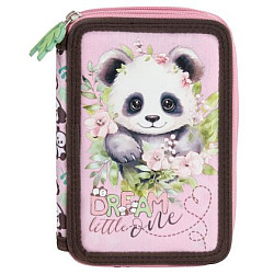 PANDA 10 несесер с 2 ципа, ПЪЛЕН