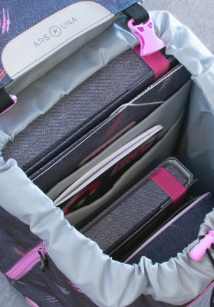Ученическа раница Ars Una Easy-pack Think Pink (5519)