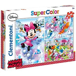 CLEMENTONI 3*48ч Пъзел Minnie Sport