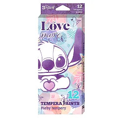 Темперни бои в туби 12 цв. STITCH Pastel Colorino