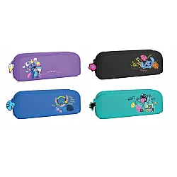 Силиконов несесер COOLPACK - TUBE - SILICONE - STITCH Black