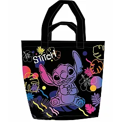 Чанта за рамо SOHO - STITCH Black