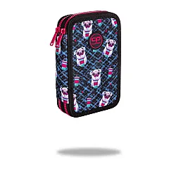 Несесер с два ципа пълен COOLPACK - JUMPER 2 - Dogs to go