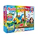 Комплект за моделиране MITAMA Funny Doo Dinos, 15 цвята моделин, с аксесоари, 33 части