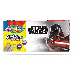 Пластилин Star Wars 12 цвята  Colorino