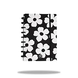 Тетрадка B5 Coolpack малки квадратчета FLORES JASMINE
