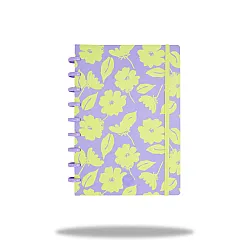 Тетрадка B5 Coolpack малки квадратчета FLORES LILA